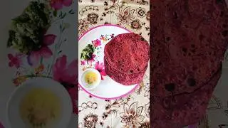 Beetroot Cheese Paratha 🧀 | Quick Lunchbox Recipe | Easy and Healthy Breakfast 🩷 #chroniclesofatika