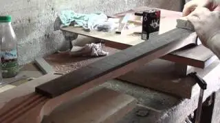 birth of a bass - construction of a thru-neck bass guitar