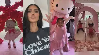 Inside Chicago West's HELLO KITTY 5th Birthday Party