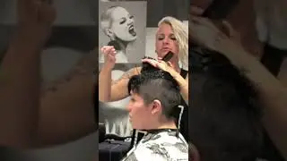 Gracie (pt 2): Long to Fauxhawk - Ta77.net #shorts