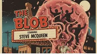 It Looks Like Jello Gone Bad. The Blob  Sci-Fi Movie Trailer