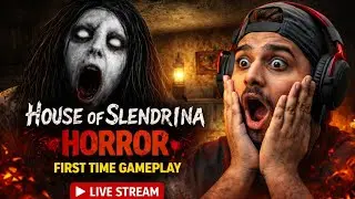 House of Slendrina Live steam Horror Game 😱😱