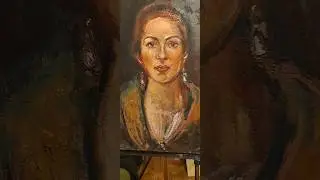 self-portrait in the Old Masters technique