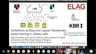 Collections as Data and Juypter Notebooks: experimenting in Library Labs