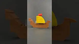 Парусный ⛵️ корабль викингов | Простая сборка из Lego Classic | Быстрая сборка