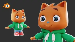 #21 3D CAT  MODELING [ Timelapse ]