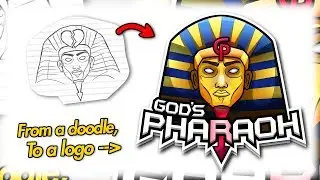How to make an ICONIC Mascot Logo! (Full Creation Process)
