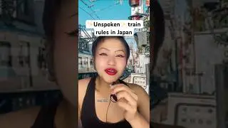 ✨unspoken✨train rules in Japan! 🚊🇯🇵 #japantravel #shortsfeed #fypシ #lifeinjapan #japan #shorts