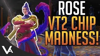 ROSE IS CHEAP! VT2 Chip Kill Setups! Tech Guide For Street Fighter 5 Spring Update