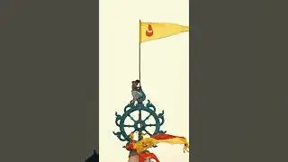 Flag changing of Puri Jagannath Temple, Odisha. #jagannath #hinduism
