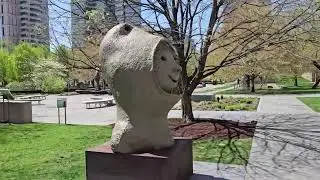 St. Louis  Downtown Walk on a Sunny Spring Saturday
