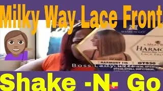 Milky Way Wig Review | Style - Harmony | Lace Front #IamAcreator