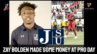 Isaiah Bolden put up ELITE numbers at Jackson State Pro Day