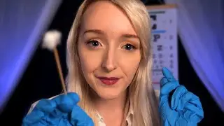ASMR Something In Your Eye - Medical Eye Exam