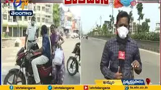 Lockdown Underway | Live Updates from Khammam