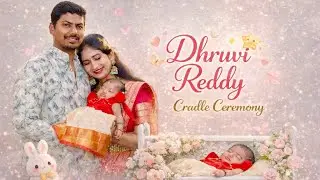 Dhruvi Reddy Cradle ceremony | Naming ceremony | Australia |