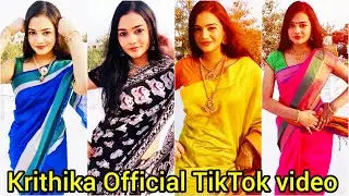 👸 Krithika 😍 (Tik Tok ID: krithikaofficial) Tamil Beautiful Cute Girl Latest Trending TikTok Video