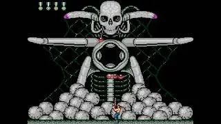 Contra Anniversary Collection: Contra Super C Area 7 - walkthrough/gameplay