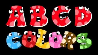 ABC Colors Song 🎵 | A&ndash;Z Colorful Letters Song | Learn Alphabet & Colors for Toddlers