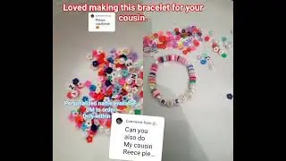 Personalized name bracelet available. DM to order.only within UK #smallbusiness #diy