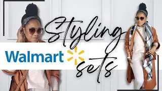 How to Style WALMART CLOTHES- 2 piece sets | Dr. SHERUNDA SIMONE #getreadywithme #mombod #styleinspo