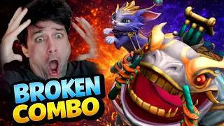 Yuumi + ADC Tahm Kench Is ACTUALLY Broken&hellip; | League of Legends