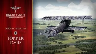 Rise of Flight. Обзор истребителя Fokker D.VII F