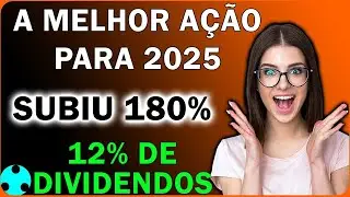 A MELHOR A&Ccedil;&Atilde;O PARA 2025 #dividendos #domb3 #oportunidade