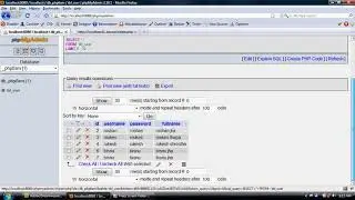 PHP Deleting data from Database Tabel | Delete Query