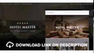 Hotel Master - Hotel Booking WordPress Theme Free Download