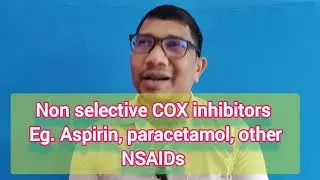 Non selective, Selective, Preferential COX inhibitors| GPAT |NIPER| DRUG INSPECTOR |PHARMACIST