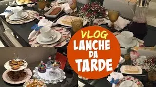 RECEBENDO AMIGAS PARA LANCHE DA TARDE - VLOG