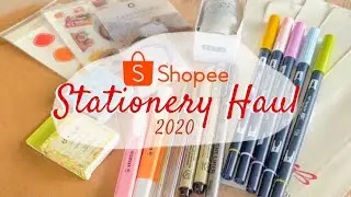 Stationery Haul &bull; Shopee PH | Shopee Sale Affordable Stationery Haul Stickers, Pens, Markers 🎒