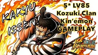 5* Star Kozuki Clan Kinemon SS League Gameplay | One Piece Bounty Rush