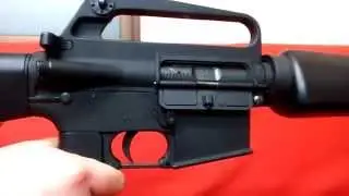 LS M16A1モデルガン組立キット　動作 （Plastic Model Gun M16A1）