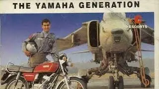 OLD YAMAHA RX 100 1970 AD {old tv video AD} Riderboy manu