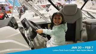 2026 Seattle Boat Show, 1/30 - 2/7/26