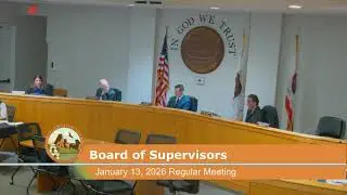 San Benito County - Board of Supervisors - Regular Meeting - January 13, 2026
