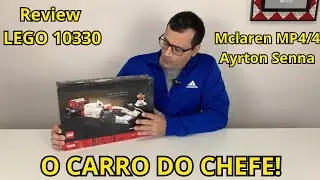 Review LEGO 10330   A Mclaren MP4 4 do Ayrton Senna