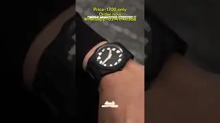 Black Aura Arabic Watch---Minimal Elegance----Timeless Identity---@uniqueshopping-i4e