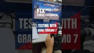 【 Quick Tutorial 】No Force Feedback with MOZA on PS5 ? #gt7