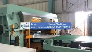 High Precision Flying Shear Test #Flying Shear #Elevator Plate