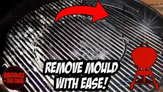 HOW TO REMOVE MOULD FROM YOUR WEBER KETTLE | REMOVE GRILL MOLD