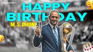 Happy Birthday Ms Dhoni🎊🎂Ms Dhoni Birthday Whatsapp Status || MsdBirthday Status 2025