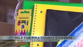 Pima County Sheriff's Department to hold back to school supply event