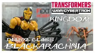 Transformers WFC Kingdom Deluxe Class Blackarachnia Review