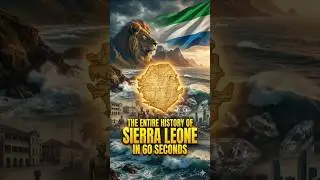 The ENTIRE History of Sierra Leone in 60 Seconds | From Slavery to Survival || #facts #history