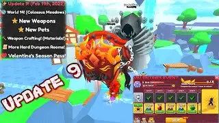 🔥Update 9🔥New World And Season Pass In Sword Fighters Simulator