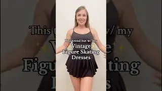 My vintage figure skating dress collection✨💕⛸ #figureskating #iceskating #iceskate #vintage #skate