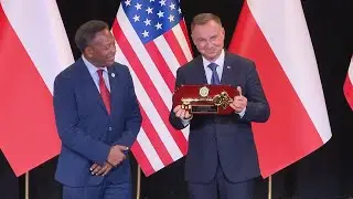 Spotkanie Pary Prezydenckiej z Polonią w Linden (USA)